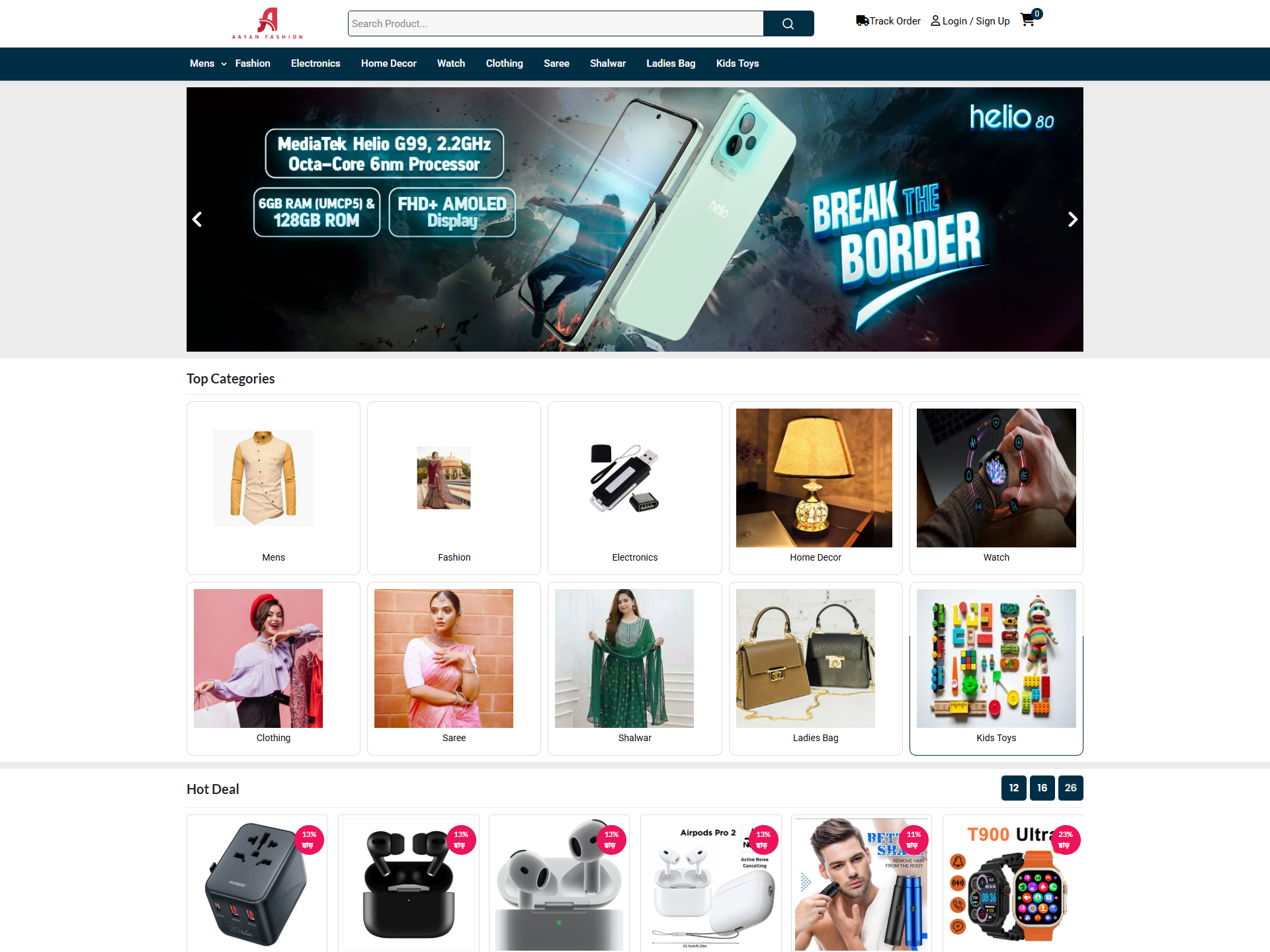 Ecommerce Website